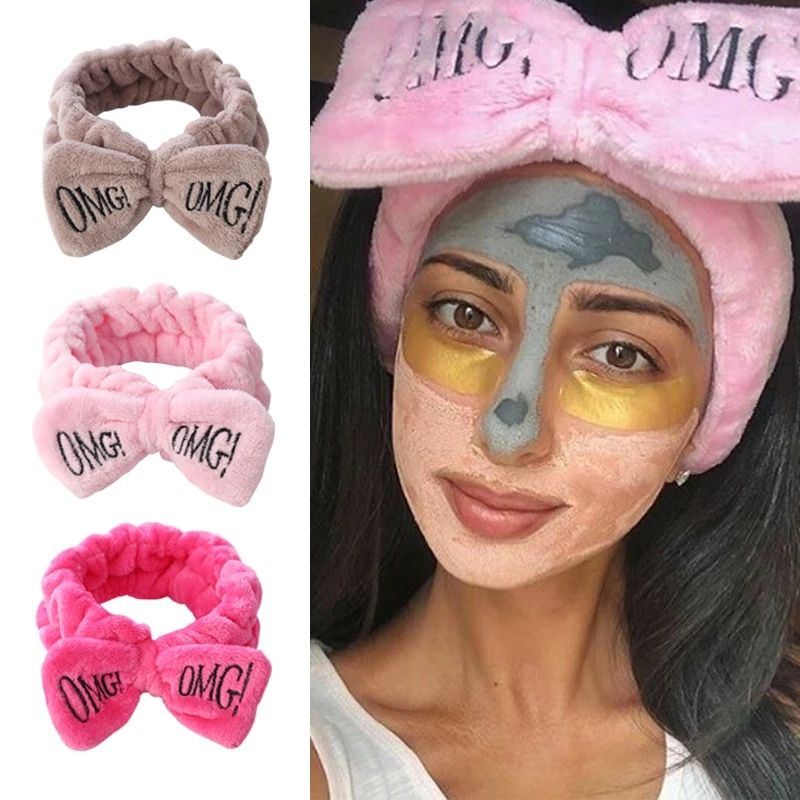 6 Pcs 2021 Trendy OMG Headbands Wash Face Headband Women Girls Turbans Hairbands Hair Accessories