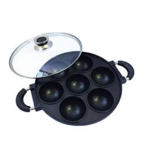 7 In 1 Cast Iron Non Stick Masa, Omelette Pan Maker