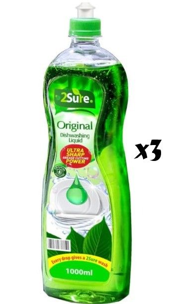 Dish Washing Liquid1000ml-3Pcs