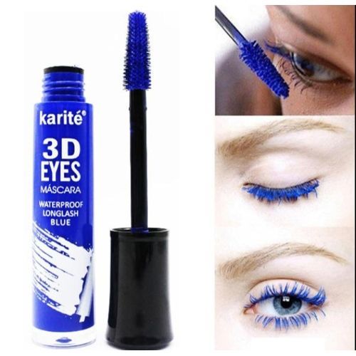 3D Eyes Blue Mascara X2