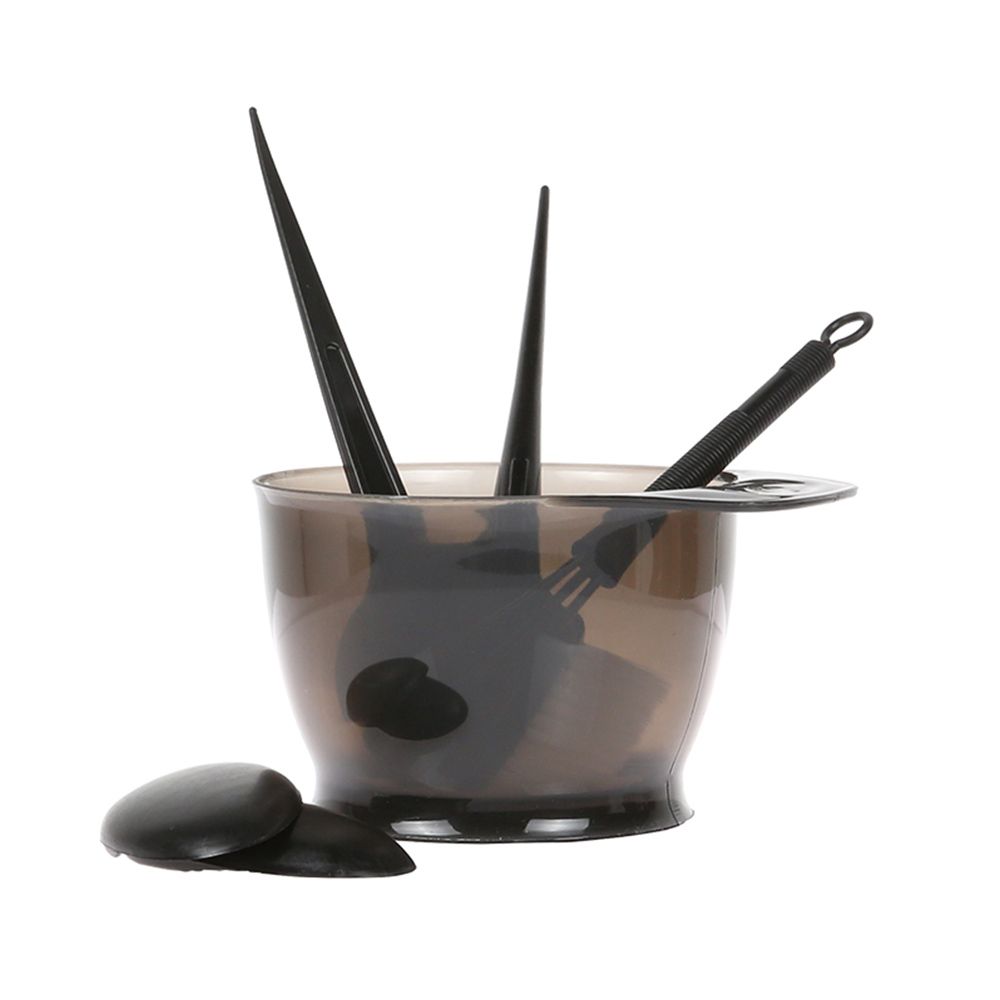 5PCS Hair Dye Color Brush And Bowl Set Ear Caps Dye Mixer