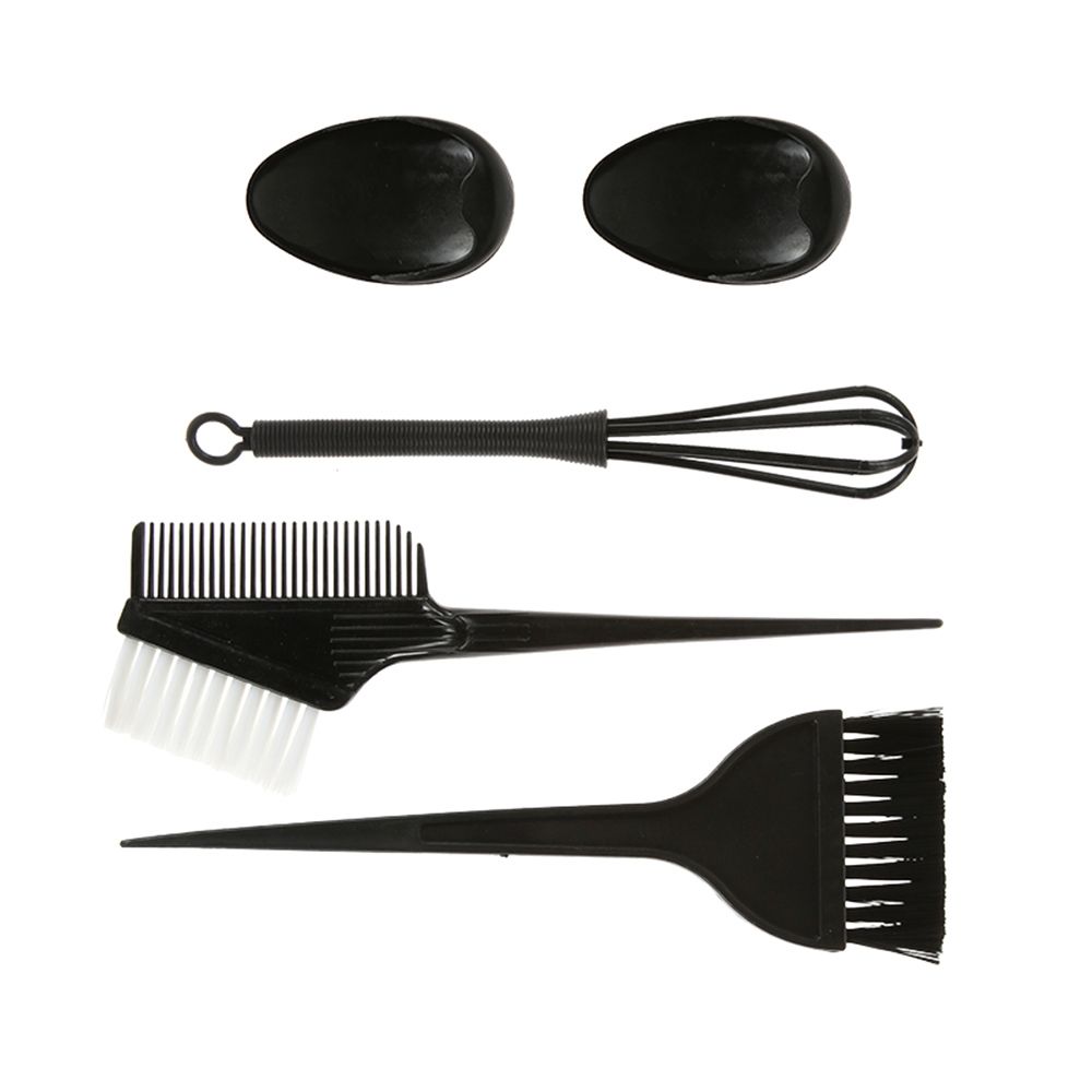 5PCS Hair Dye Color Brush And Bowl Set Ear Caps Dye Mixer