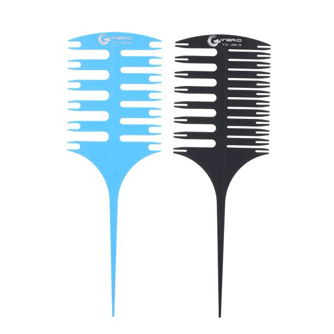 4Pcs/Set Hair Highlight Sectioning Comb For Hair Coloring