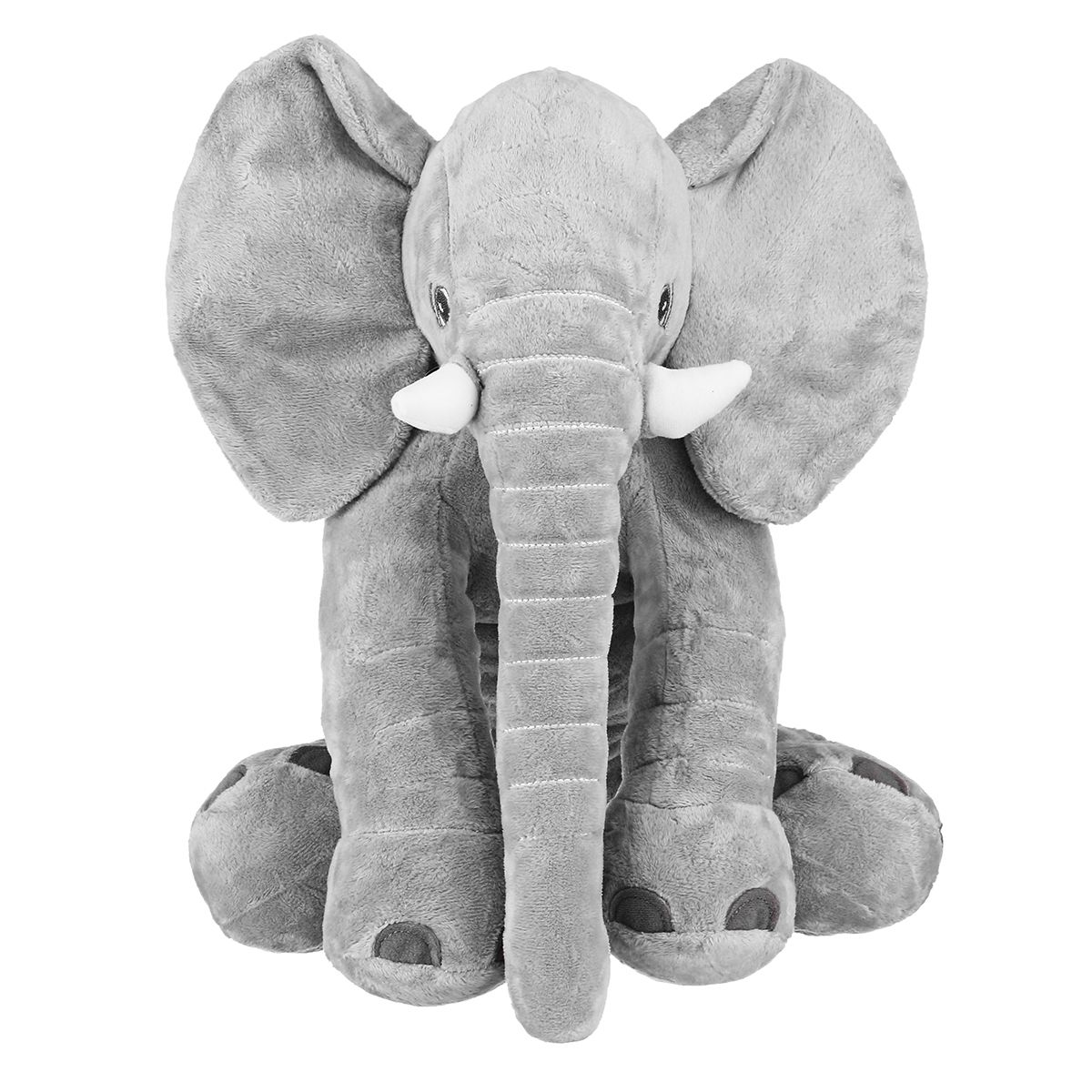 Kids Baby Soft Elephant Doll Sleeping Pillow Plush Stuf Grey