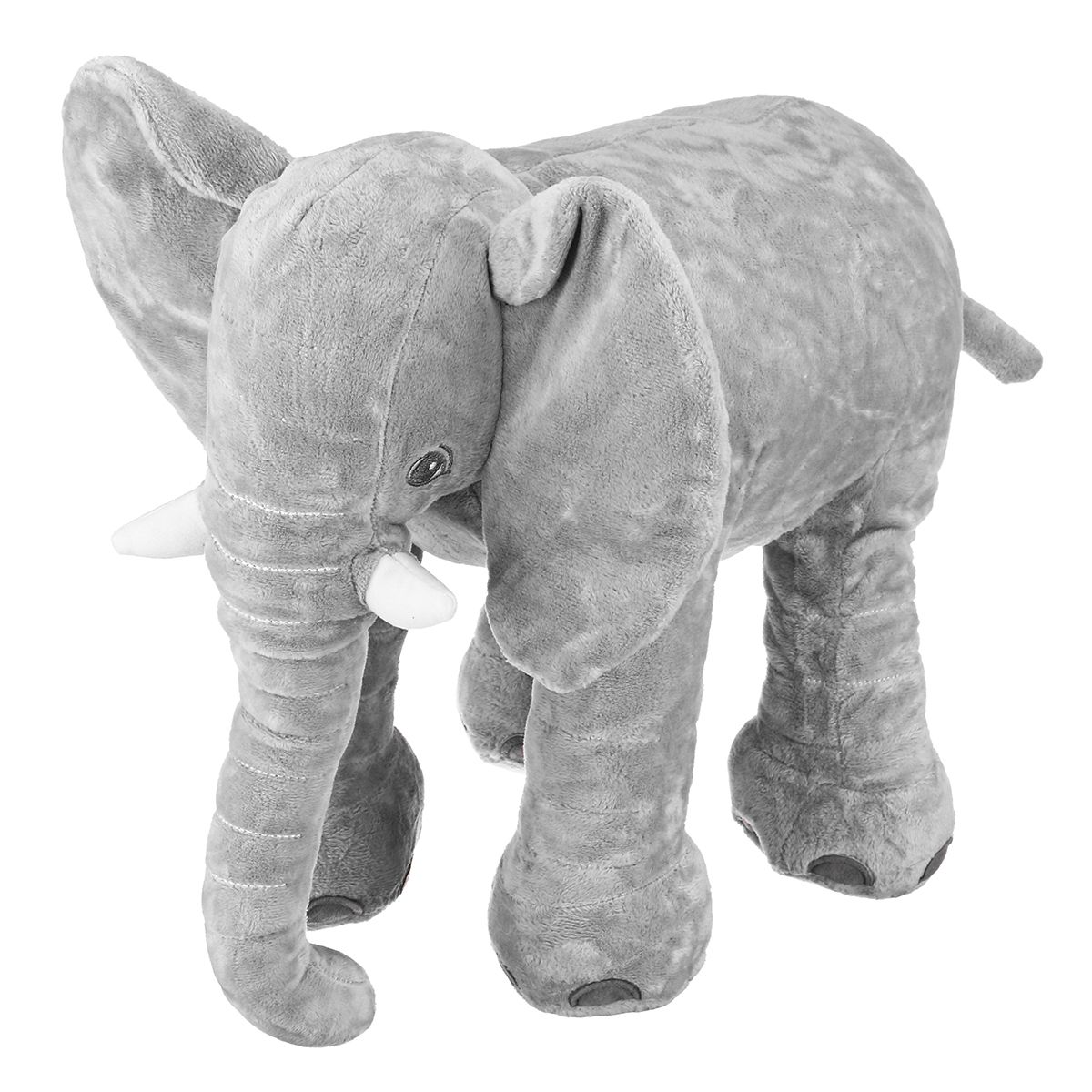 Kids Baby Soft Elephant Doll Sleeping Pillow Plush Stuf Grey