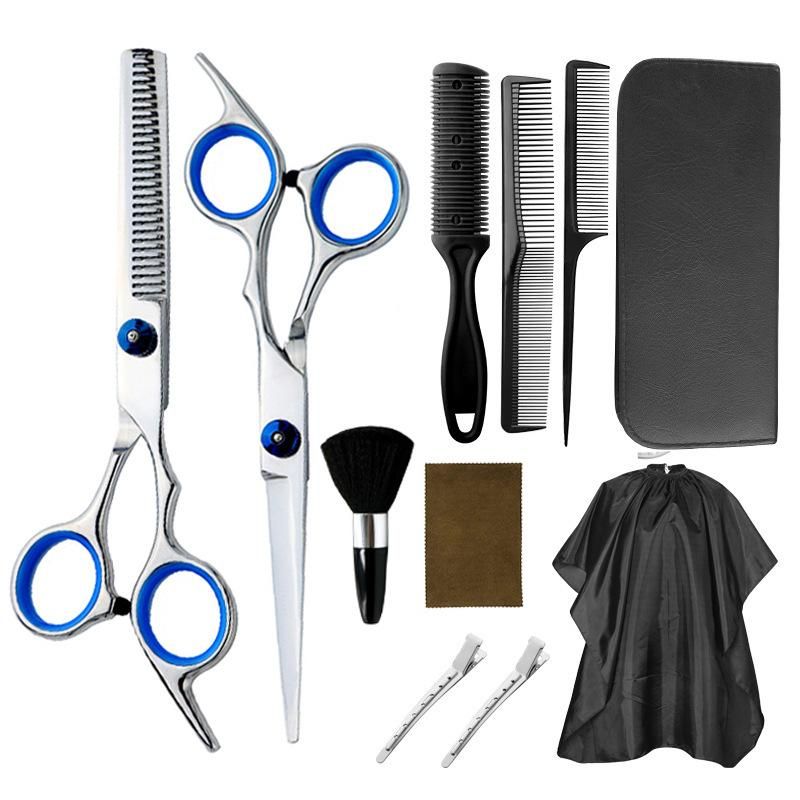 Barber Scissors Set Hairdressing Scissors Tools 11-Piece Set