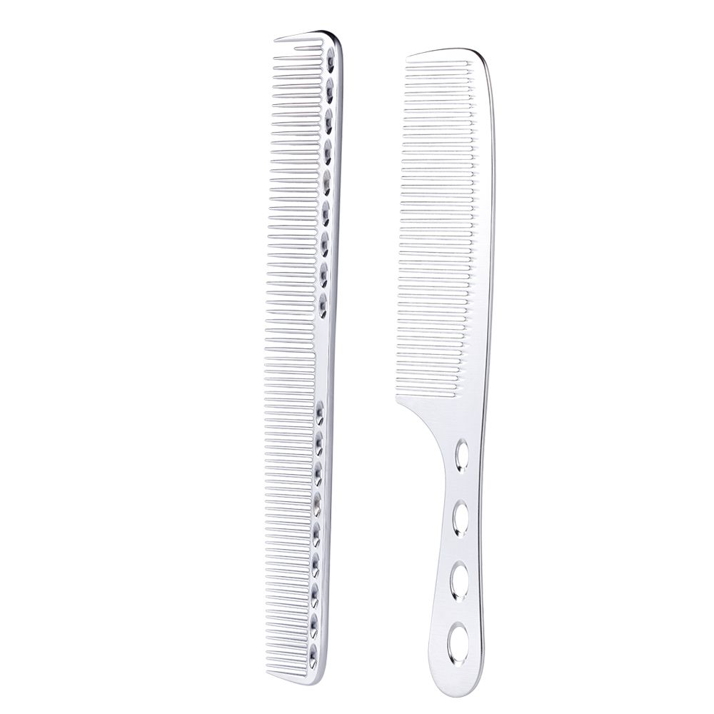 2Pcs Salon Hair Comb With Scale Professional Barber