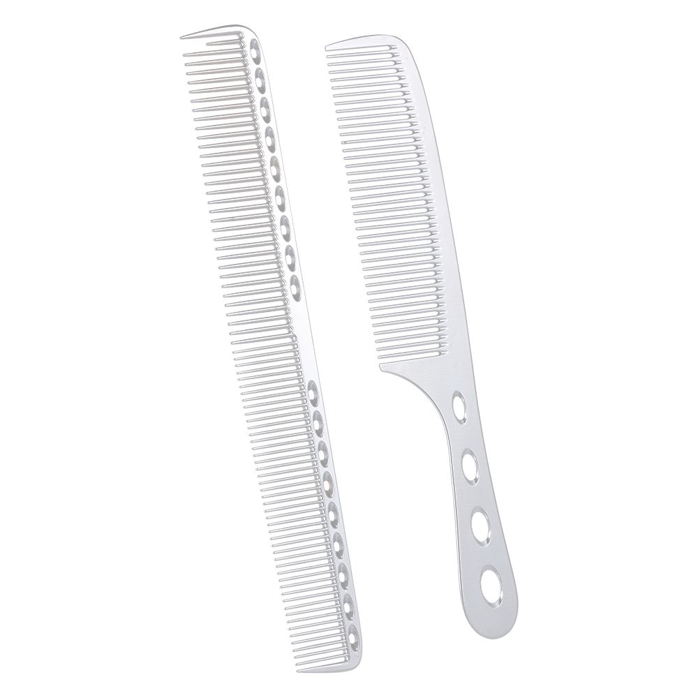 2Pcs Salon Hair Comb With Scale Professional Barber
