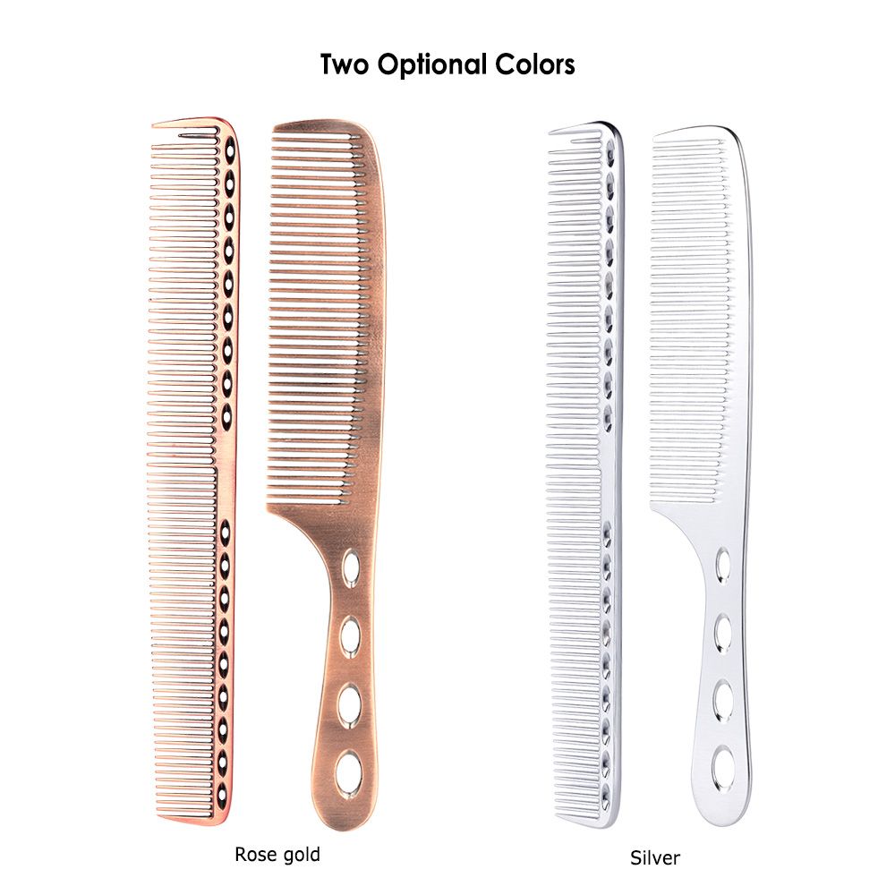 2Pcs Salon Hair Comb With Scale Professional Barber