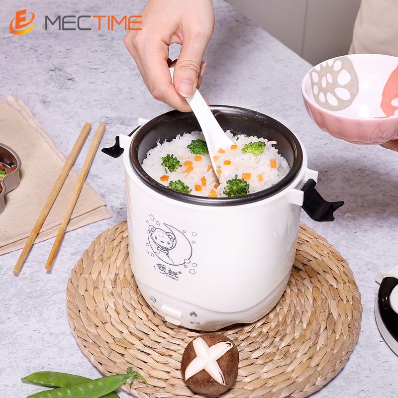 1.2 L Mini Rice Cooker Student Dormitory Multi Cookers White