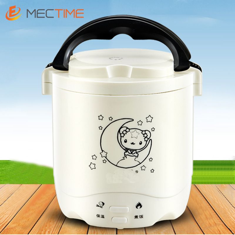 1.2 L Mini Rice Cooker Student Dormitory Multi Cookers White