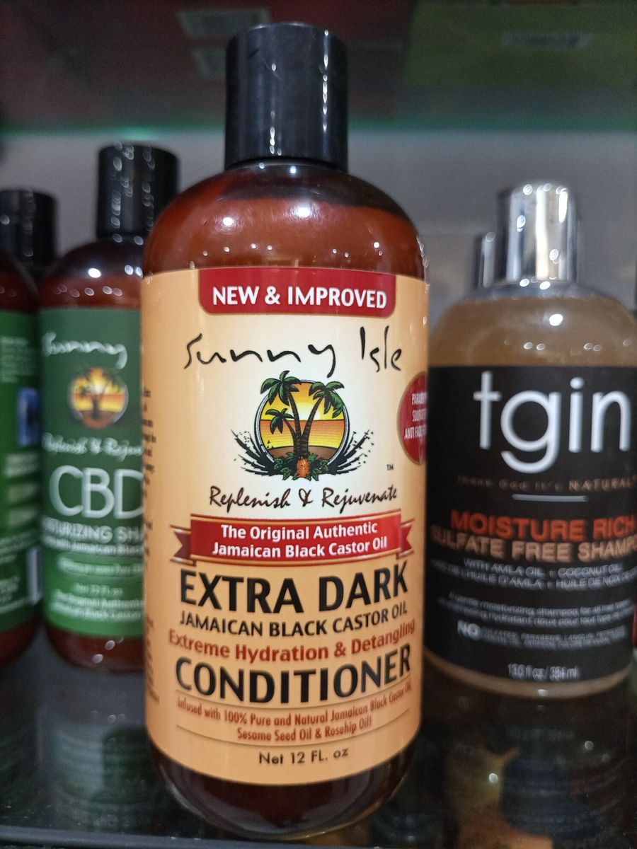 Extra Dark Jamaican Black Castor Oil  12 Fl,  Oz,