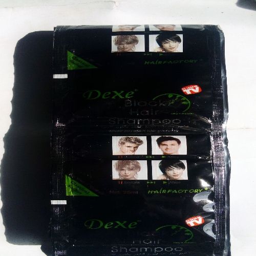 5 Pieces In 1 Black Hair Shampoo (non Returnable)