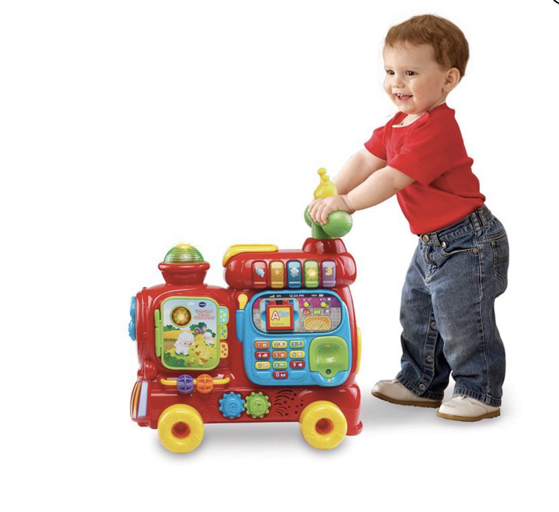 VTech, Sit-to-Stand Ultimate Alphabet Train, Ride-On Train Toy