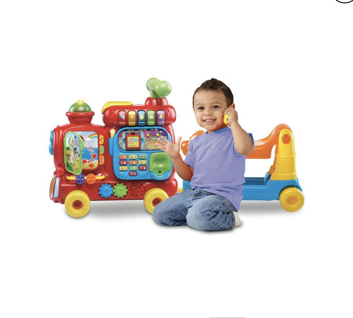 VTech, Sit-to-Stand Ultimate Alphabet Train, Ride-On Train Toy