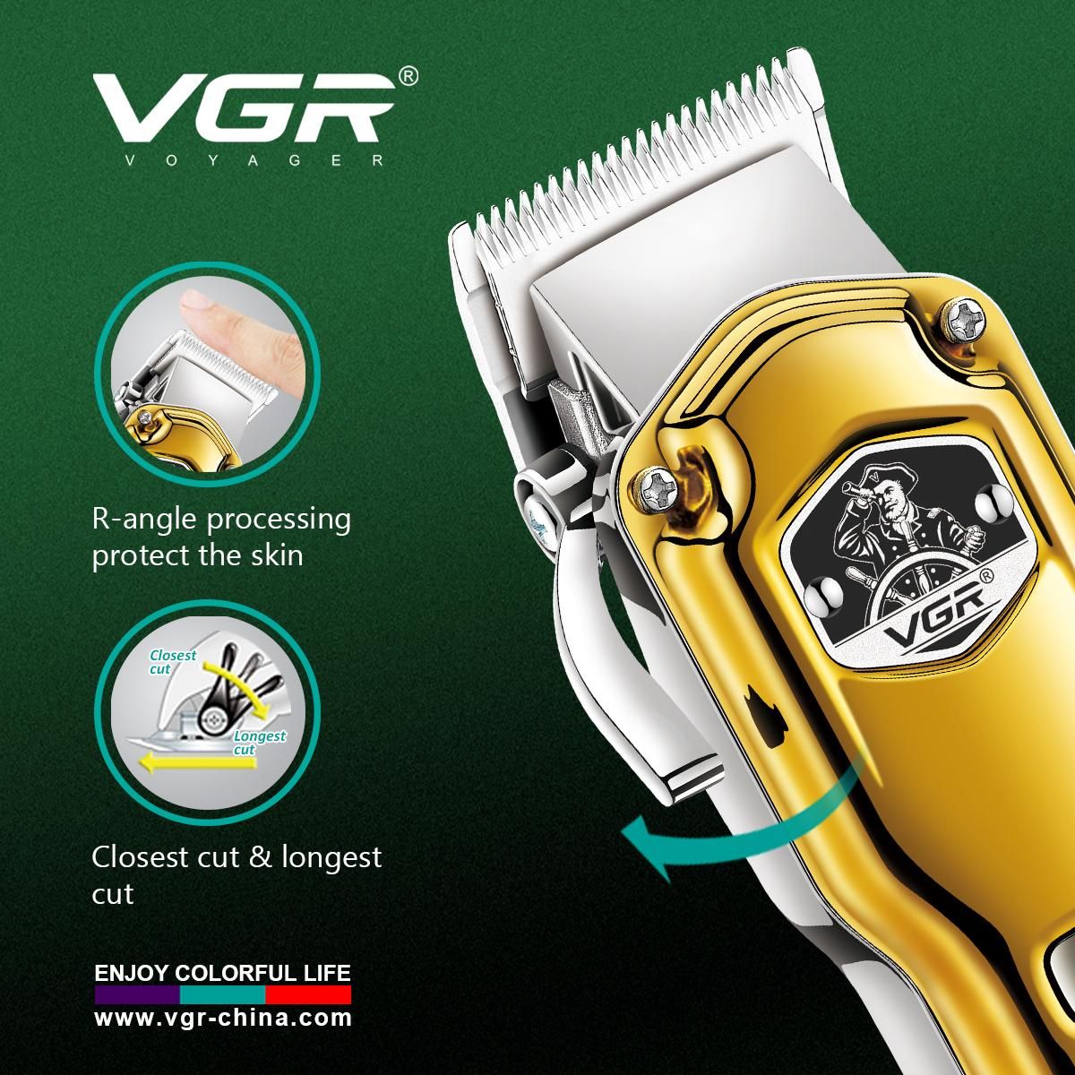 Hair Trimmer Waterproof Hair Cutting Machine Hair Clipper