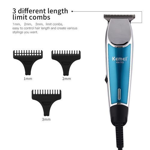 Portable Hair Clipper Electronic Hair Cutting Kit With Sharp Carbon B-lade Hair Trimmer