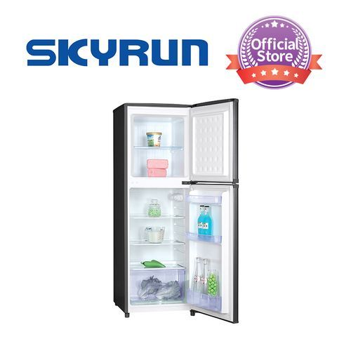 138 Litres Double Door Top Mount Fridge (BCD-145A) - Inox
