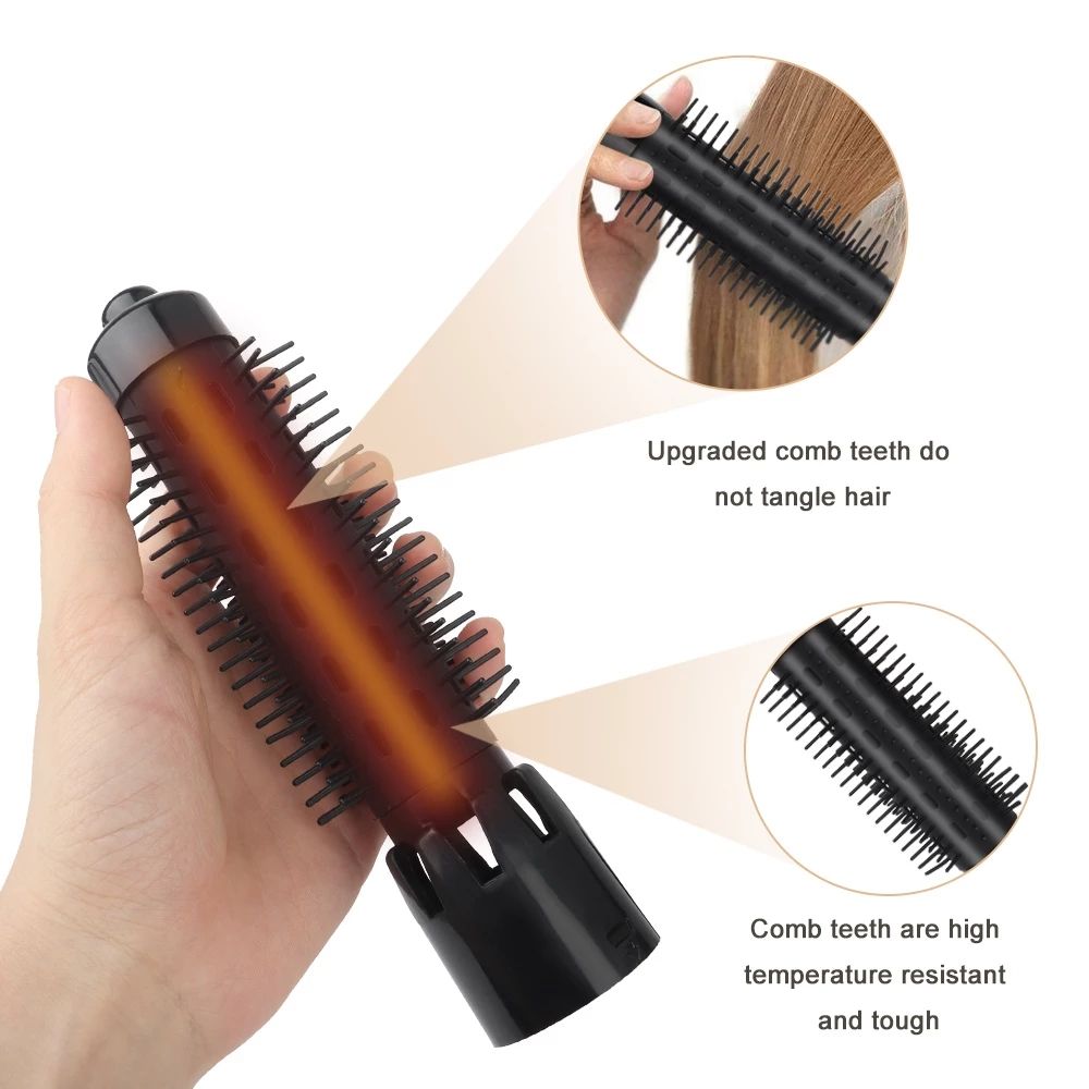 4 In 1 Multifunction Hot Air Brush Negative Ion Electric