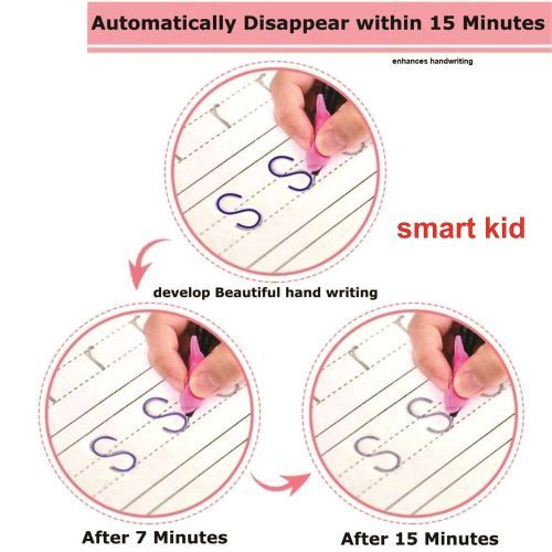 12pcs Reusable Calligraphy Sank Magic Kids Copy Book &Gift