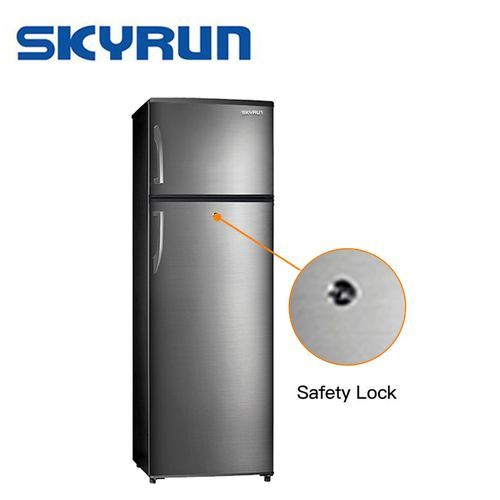 252 Litres Double Door Top Mount Fridge (BCD-257A) - Inox