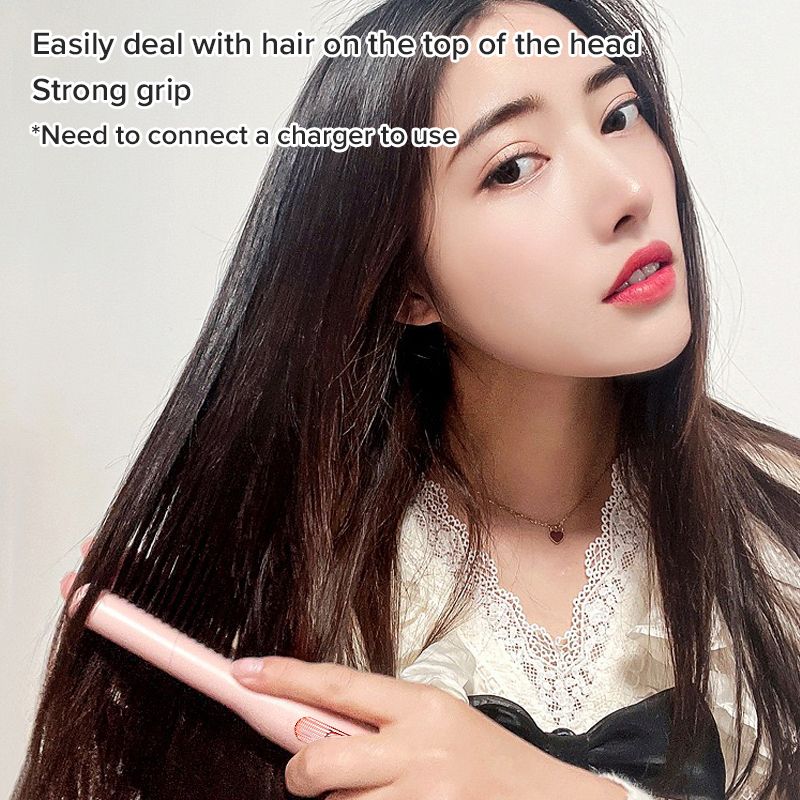 Unisex Portable Travel Heat Comb Brushes Beard Or Hair Straightener Tools USB TYPE-C Interface