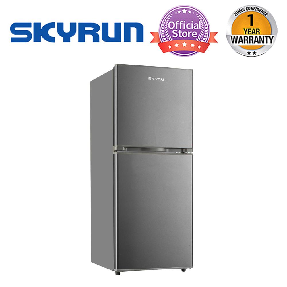195 Litres Double Door Top Mount Fridge (BCD-195HS) - Inox