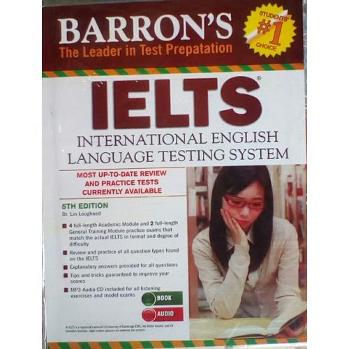 Barron's Ielts 5th Edition +Up To Date Practice Test +Mp3 Audio Cd