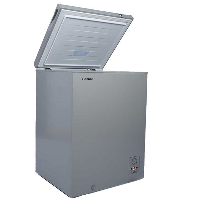 142 Litres Chest Freezer With Power Indicator Function (180SH) - Silver + One Year Warranty.