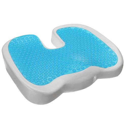 Seat Cushion Gel Pillow Cooling Coccyx Prostate Hemorrhoid Pain Relief Chair Xl