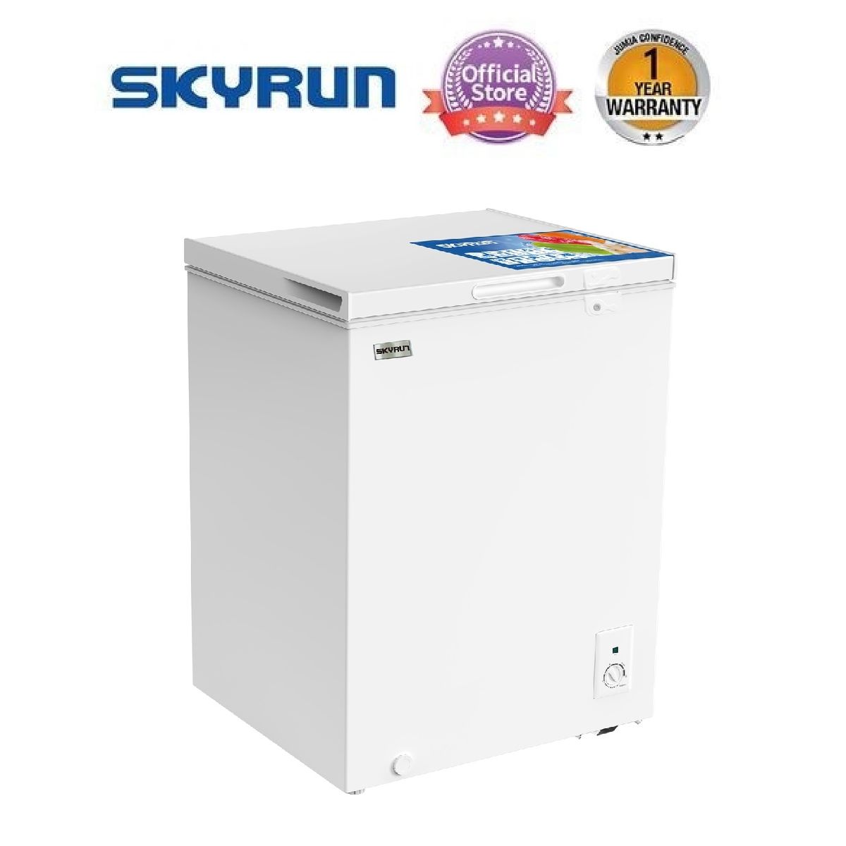142 Litres Chest Freezer (BD-150MW) - White