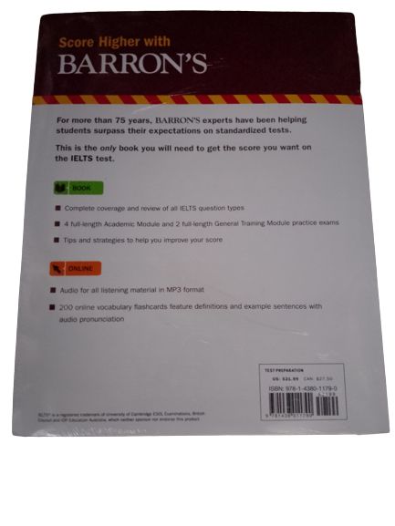 Barron's IELTS (Seventh Edition)With Mp
