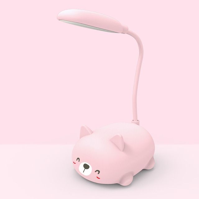 Cartoon Cat Design LED Reading Lamp Eye Protection