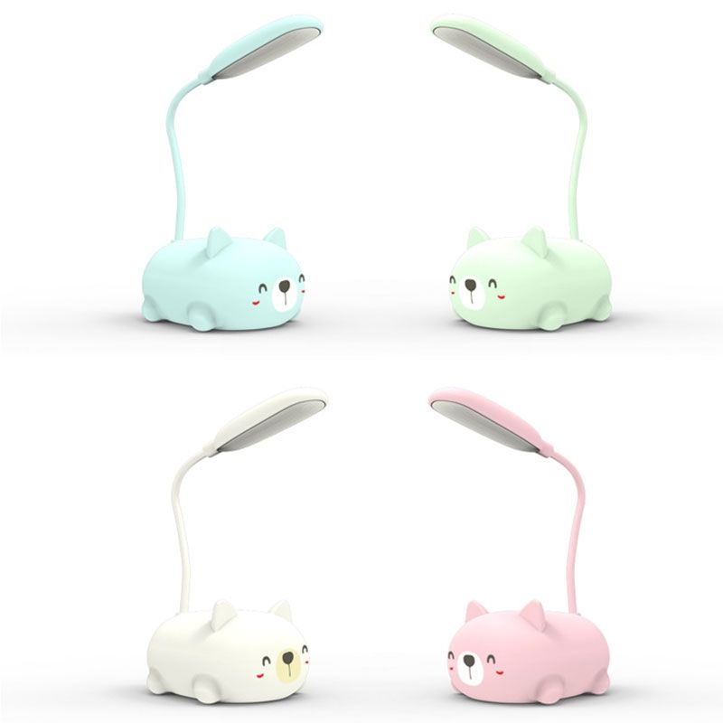 Cartoon Cat Design LED Reading Lamp Eye Protection
