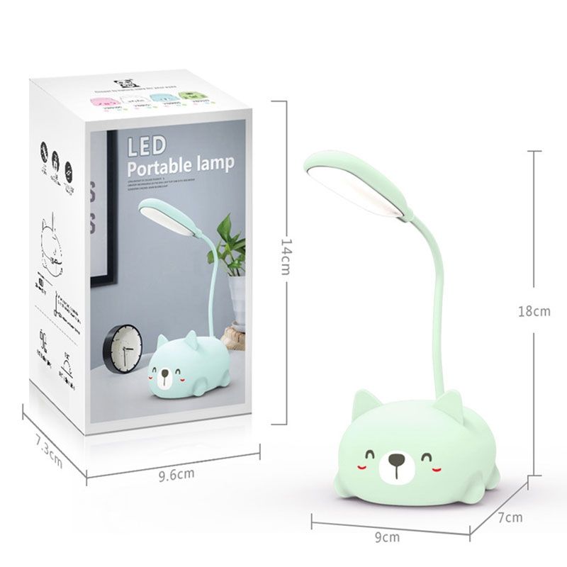 Cartoon Cat Design LED Reading Lamp Eye Protection