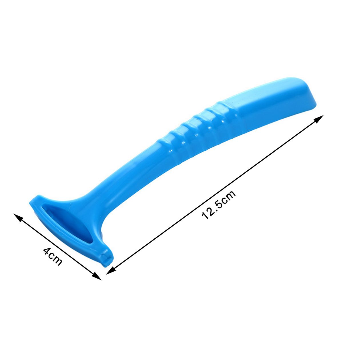 Foot File Comfortable To Grip Convenient ABS Dead Skin-Blue
