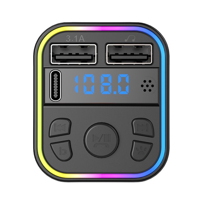 Car Bluetooth Mp3 Player Wireless Audio Receiver Type C Charger
