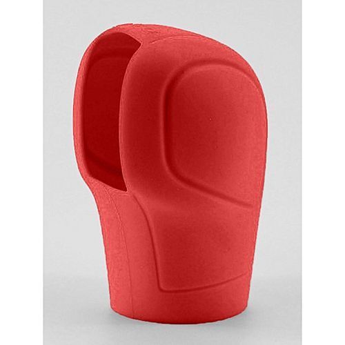 Soft Silicone Car Gear Shift Knob Cover Protector-Red