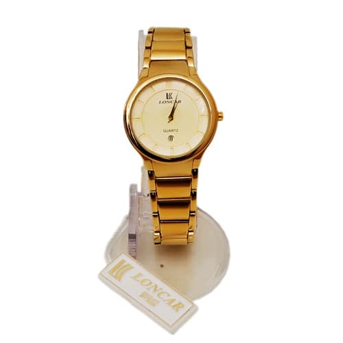 Female Gold Plated Watch