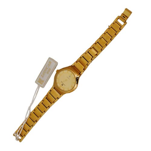 Female Gold Plated Watch
