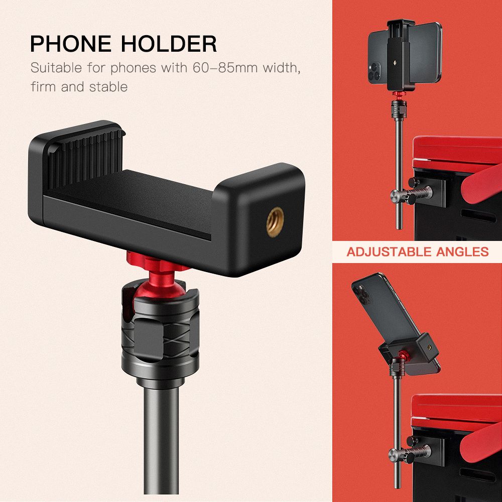 Fishing Light Stand With Phone Holder Fishing Lamp Rack