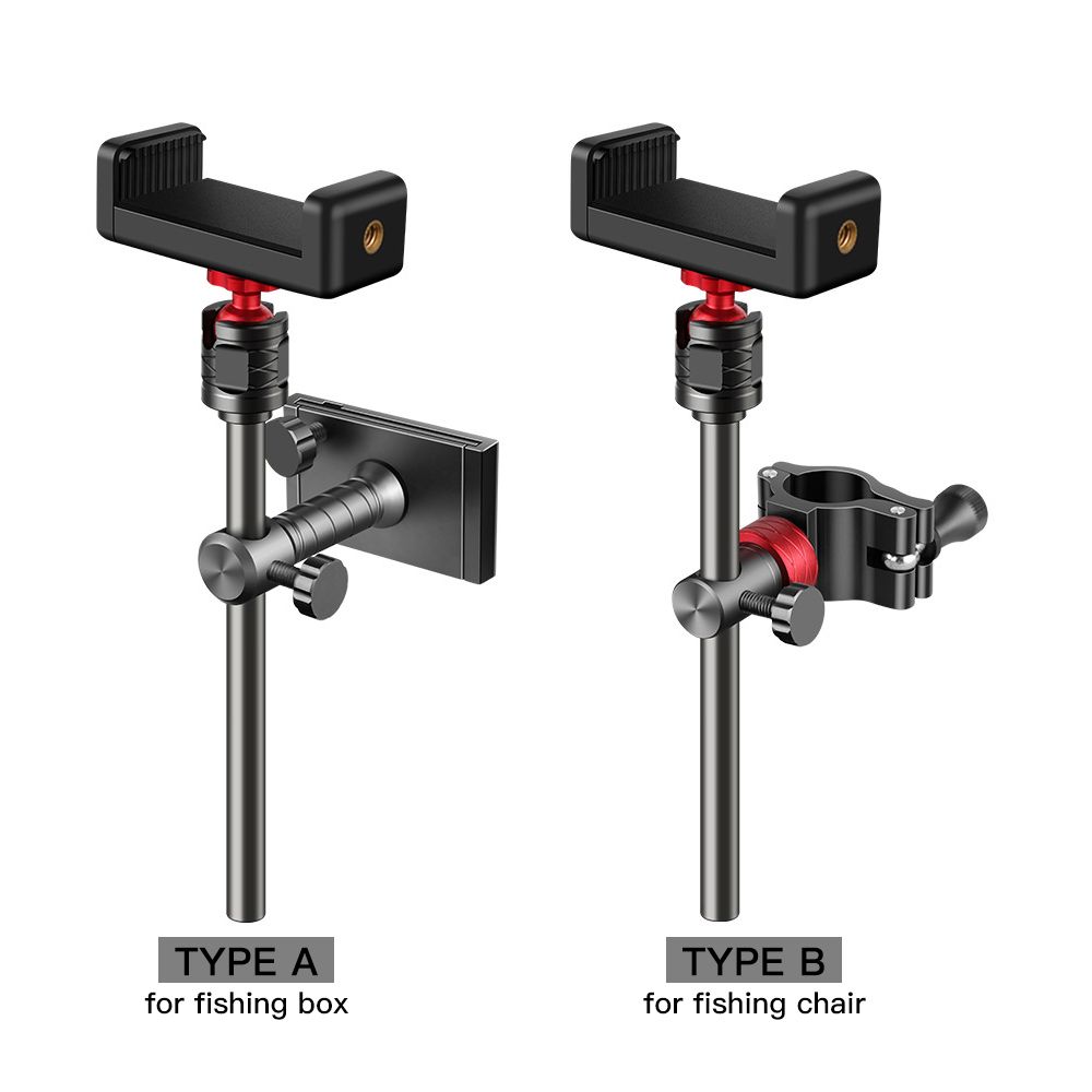 Fishing Light Stand With Phone Holder Fishing Lamp Rack