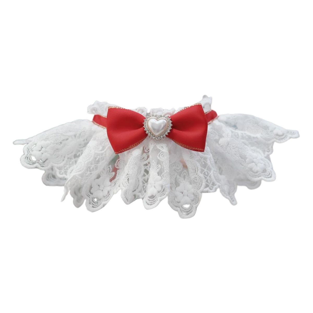 Dog Scarf Kittens Puppies Tie Neck Scarf Red