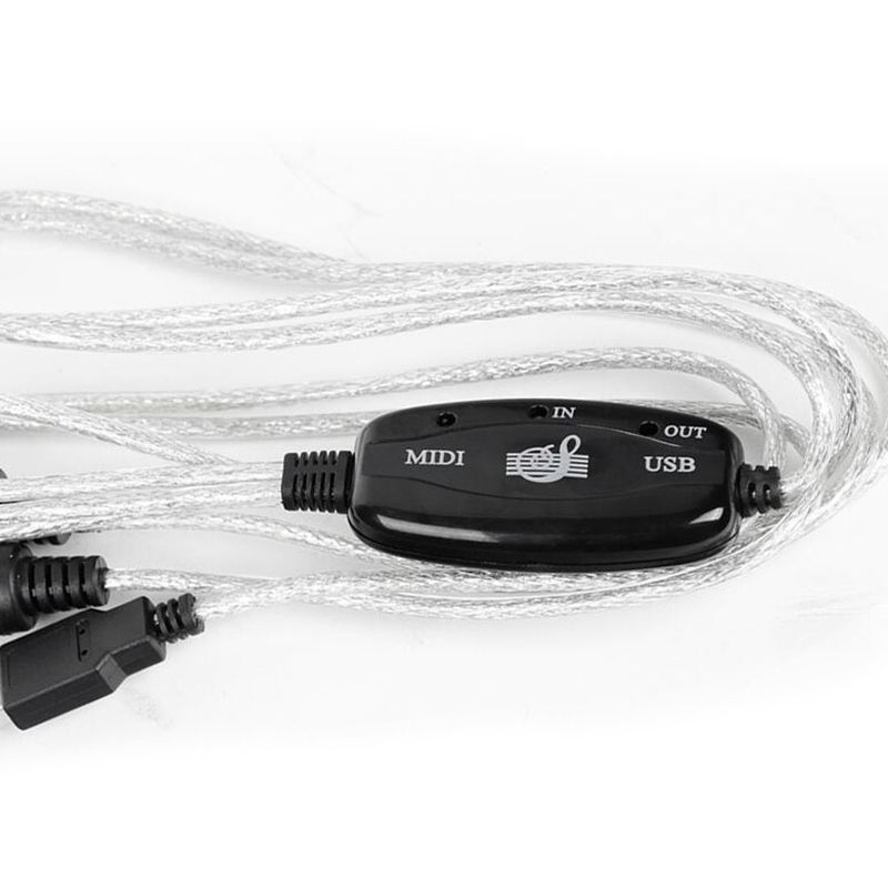 USB To MIDI 5Pin Cable Converter For Piano Electronic