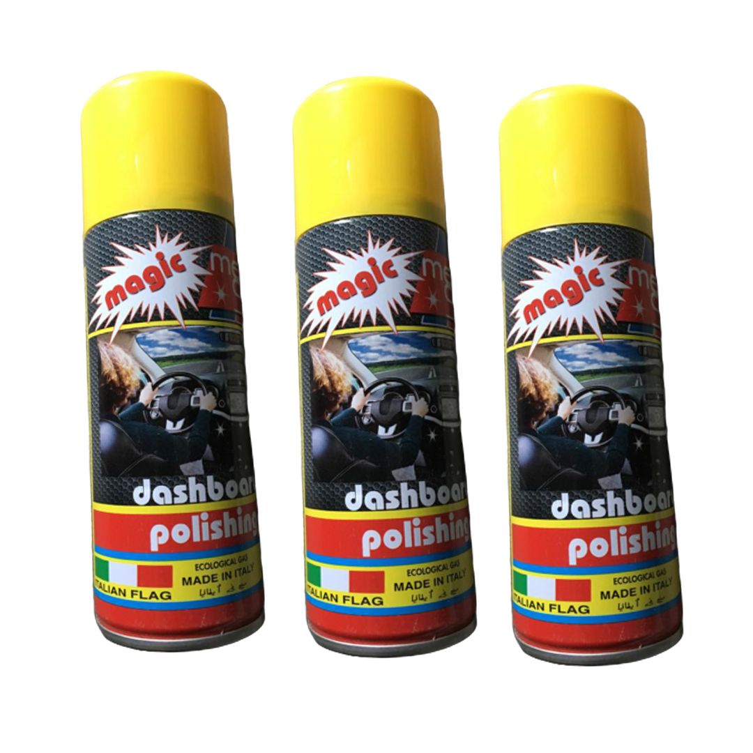 3 Pieces Of Car Dashboard Polish(200ml)
