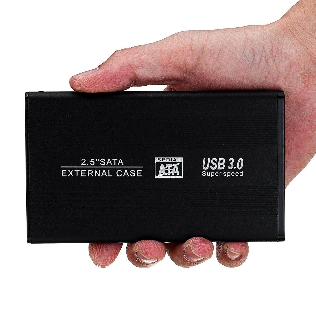 2TB USB 3.0 Portable External Hard Drive Ultra Slim SATA Storage Devices 2 Deep Black