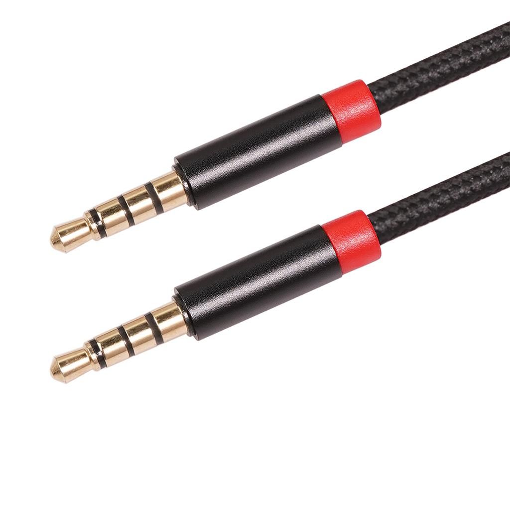3.5mm AUX Auxiliary Cable Male-Male Stereo Audio Cable Fit For PC IPod