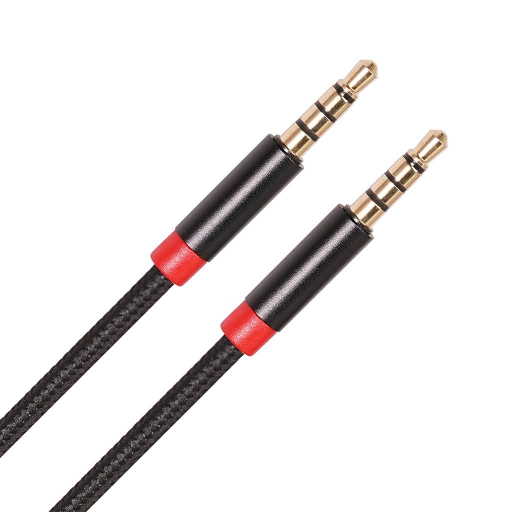 3.5mm AUX Auxiliary Cable Male-Male Stereo Audio Cable Fit For PC IPod