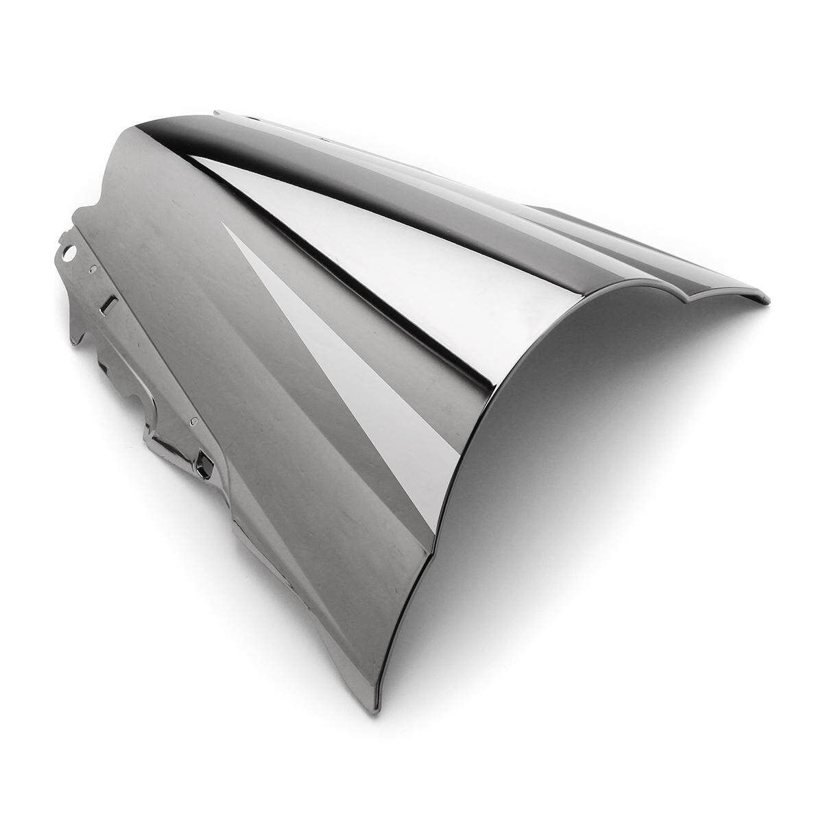 ABS Windshield WindScreen Double Bubble For Yamaha YZF-R25 2014-2016 R3 2015-16 Electroplated Silver