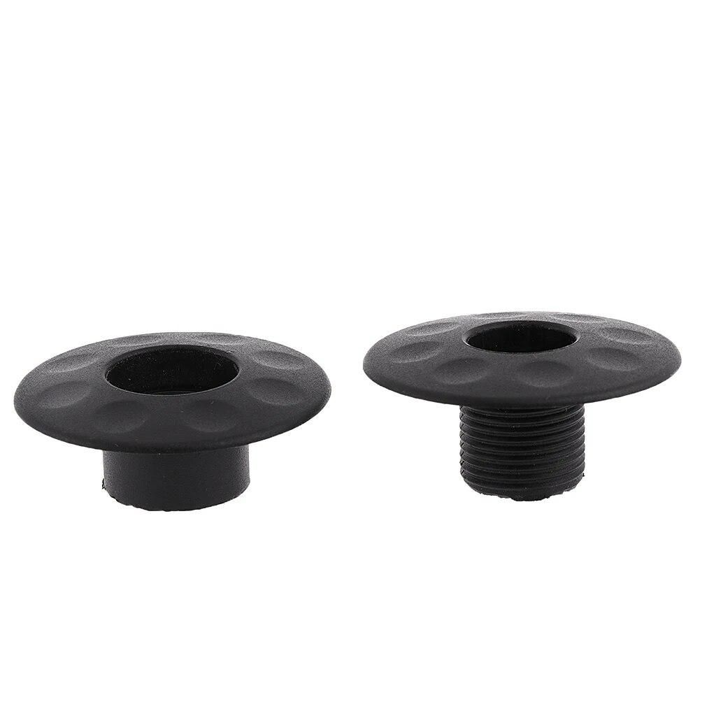 20pcs Foosball Bearing Screw Black Table Football Edge Bearings Thread Structure Table Football Machine Accessories
